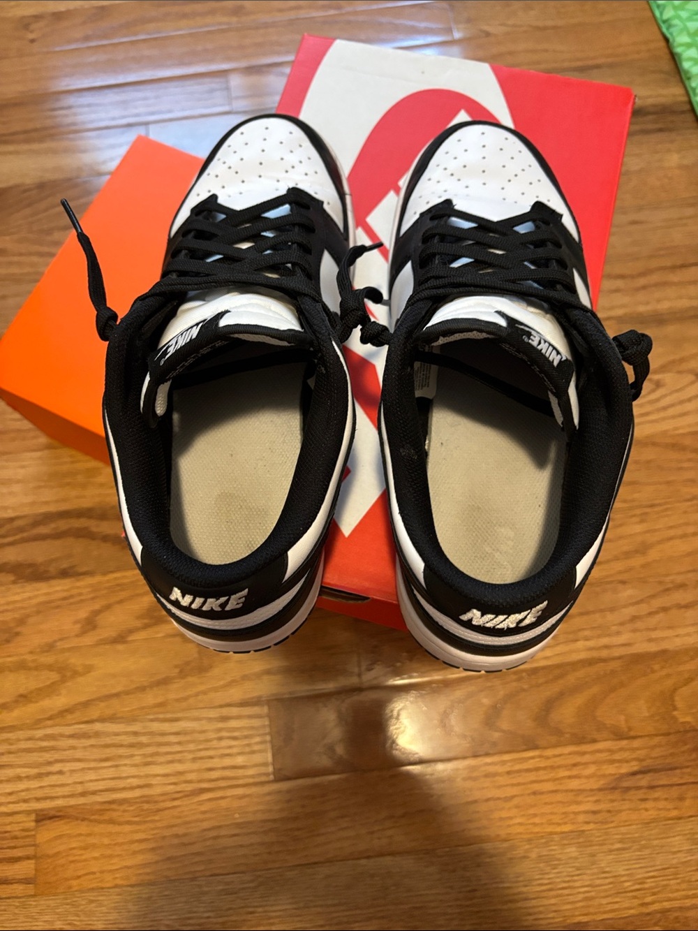 Nike Black and White Low-Top Dunks - Picture 7 of 10